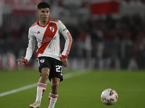 La foto que subió Agustín Sant'Anna alentando a sus compañeros