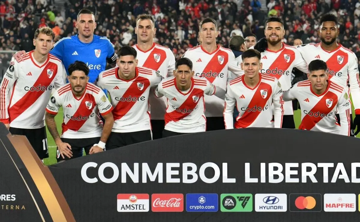 Los once titulares de River.