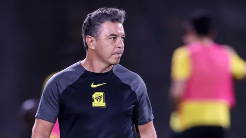 Marcelo Gallardo dirigió 33 partidos en Al Ittihad.