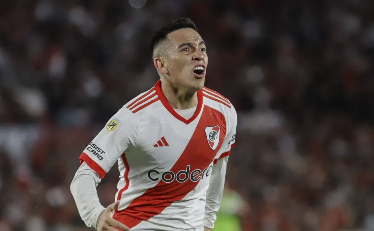 Esequiel Barco se va de River en este mercado de pases. LPM / Diego Haliasz.