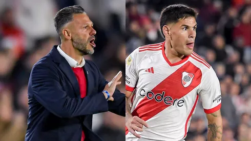 Demichelis habló sobre Sant'anna en conferencia de prensa. Fotos: Getty.