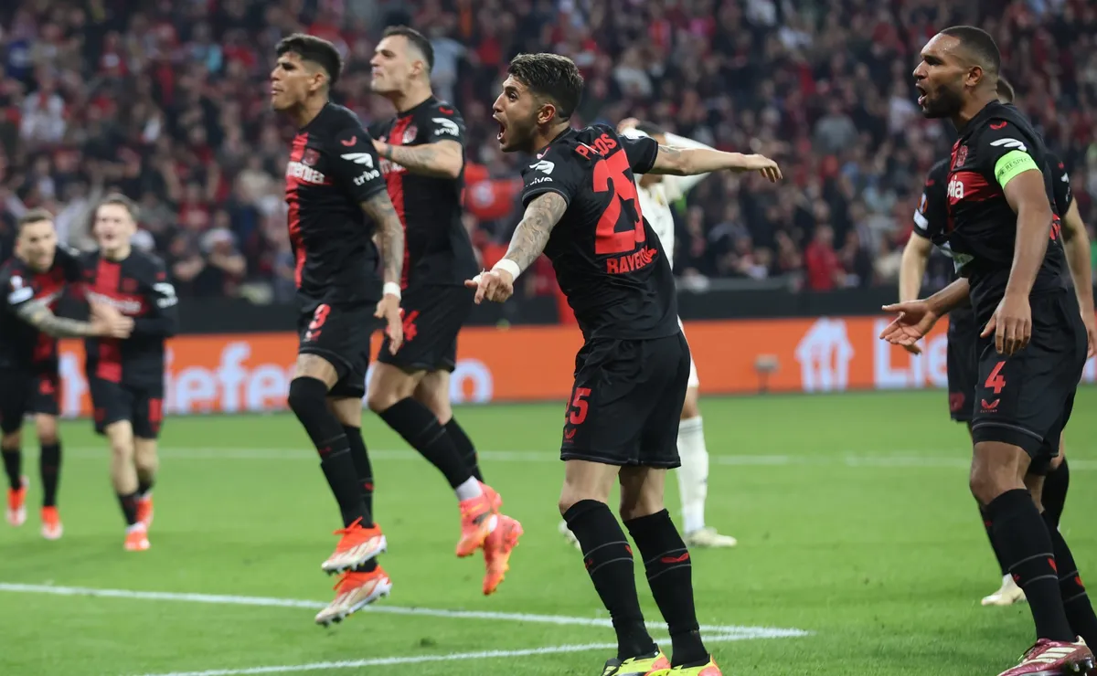 El exjugador de River y su gran alegría.
