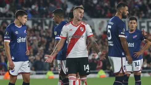 Leandro González Pírez cuestionó la actuación del árbitro Daronco.