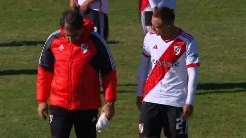 Leandro Peña Biafore sufrió una nueva lesión en Reserva.