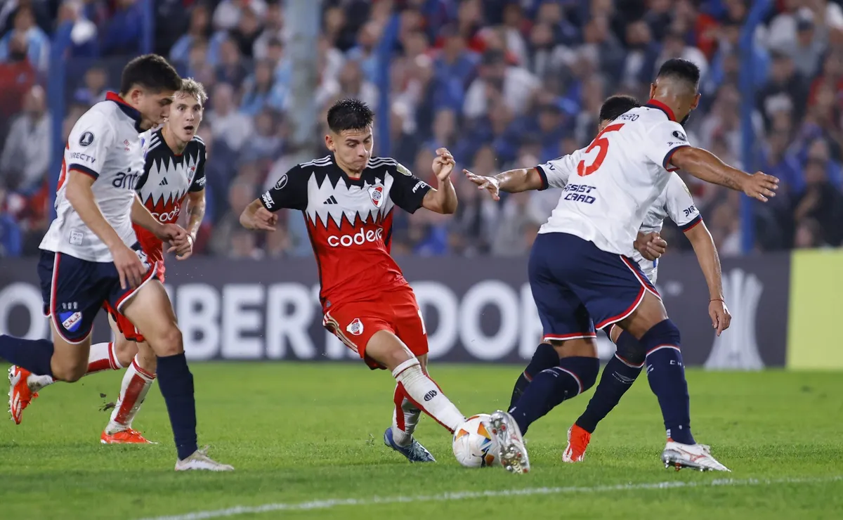 River se fue con las manos casi vacías de Uruguay. Foto: Getty.