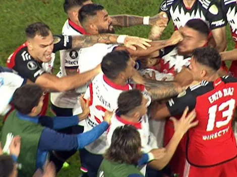 Papelón de Daronco: patada criminal y la piña a Paulo Díaz que ignoró