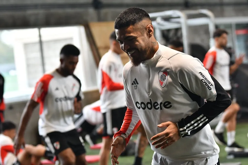 Paulo Díaz volvería al once. Foto: Prensa River.