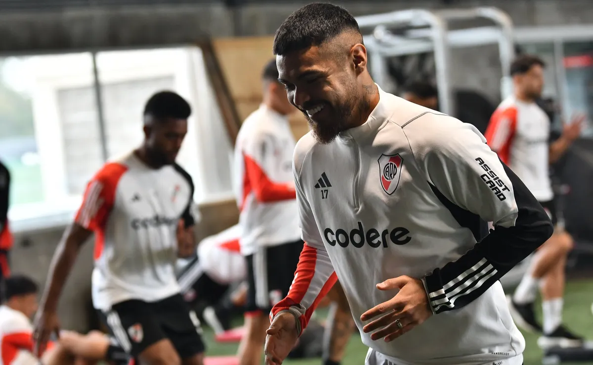 Paulo Díaz volvería al once. Foto: Prensa River.