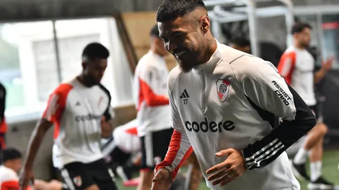 Paulo Díaz volvería al once. Foto: Prensa River.