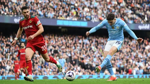 Julián Álvarez anotó para el Manchester City