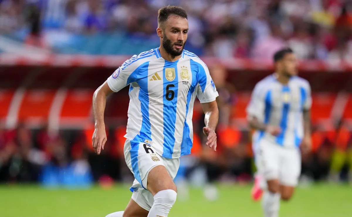 Germán Pezzella fue titular ante Perú y no defraudó.