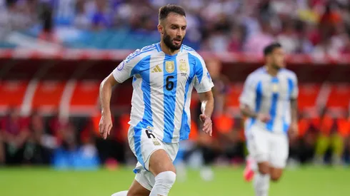 Germán Pezzella fue titular ante Perú y no defraudó.