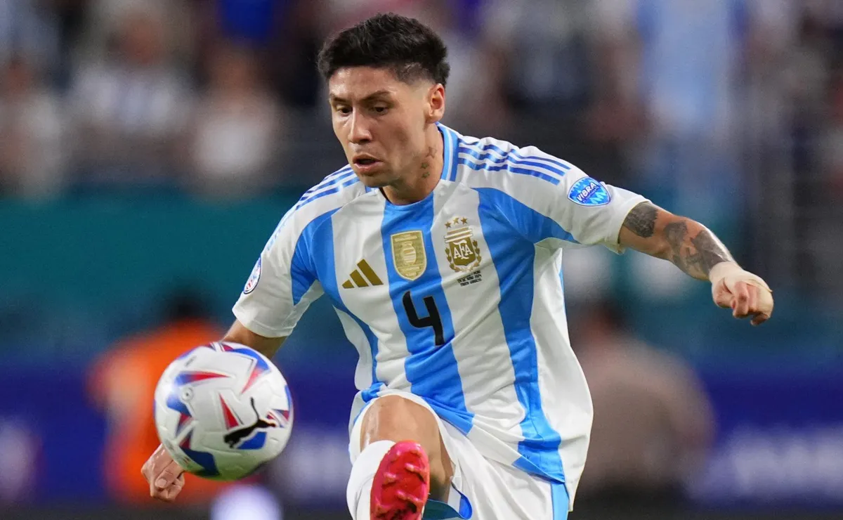 Montiel, en duda para la final de la Copa América.