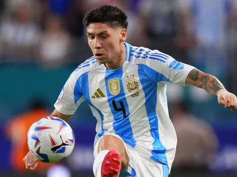 Alerta Scaloni: ¿Montiel se pierde la final vs. Colombia?