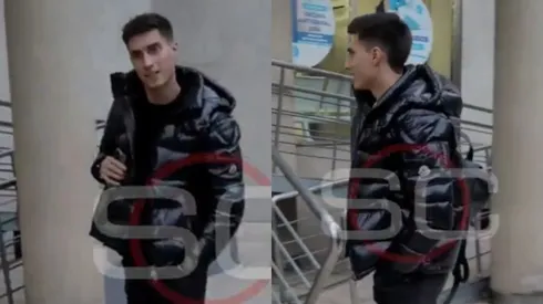 Gattoni se hizo la revisión médica el sábado por la mañana en Belgrano. Foto: SC_ESPN.