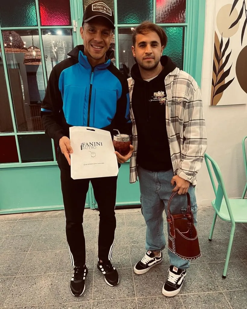 Enzo Pérez descansa en Mendoza antes de retomar con Estudiantes la pretemporada del fútbol argentino (FOTO: INSTAGRAM/ @enzonicolasperez35).