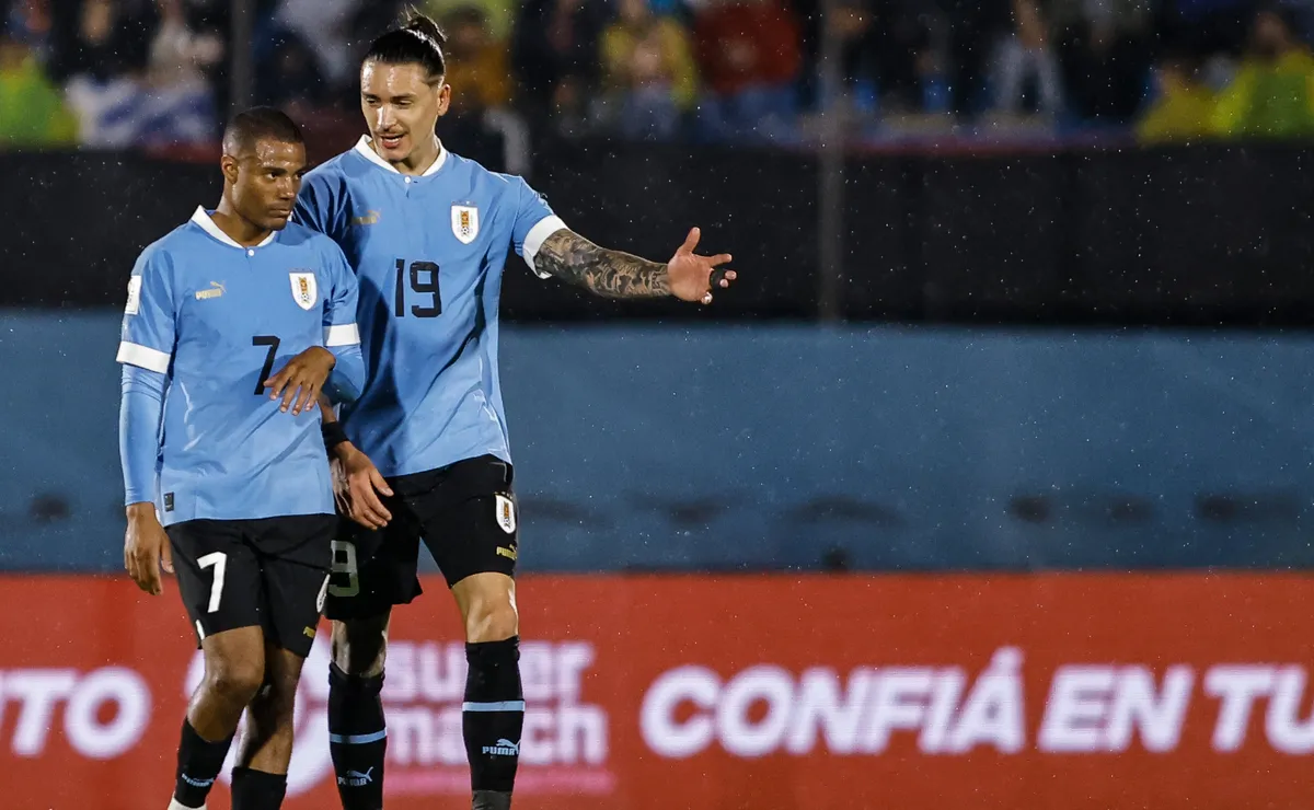 De La Cruz y Darwin Núñez, juntos en Uruguay.