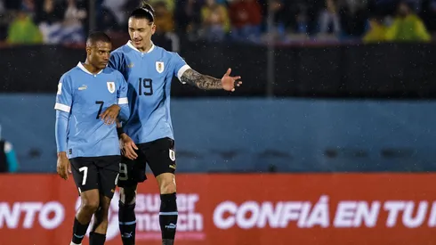De La Cruz y Darwin Núñez, juntos en Uruguay.
