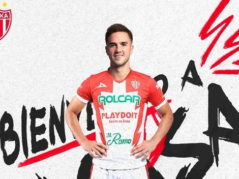 Palavecino fue presentado en Necaxa y se despidió de River: "Fue un placer"