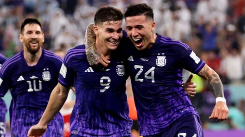 Enzo y Julián podrían volver a jugar juntos esta noche ante Chile.