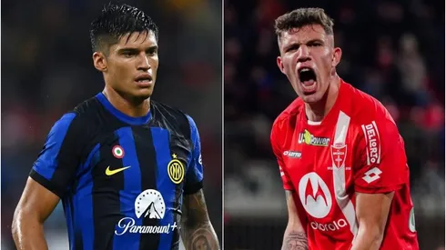 Joaquín Correa y Franco Carboni, los dos jugadores del Inter que podrían llegar a River.