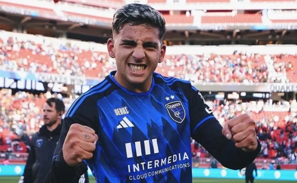 El ex River Hernán López Muñoz juega en San José Earthquakes de la MLS.