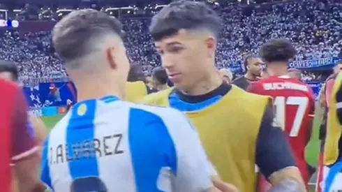 El abrazo de los ex River.