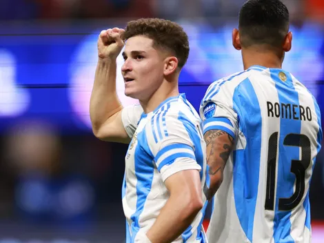 Se sacó la mufa: la extensa sequía que cortó Julián Álvarez con su gol ante Canadá