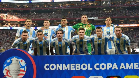 Los once de Argentina para enfrentar a Chile. (Foto: @Argentina).