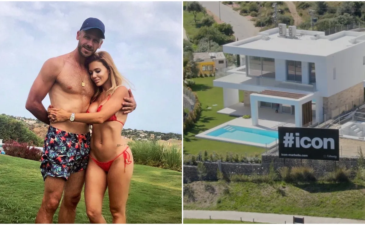 Martín Demichelis estaría de vacaciones en Marbella, España.