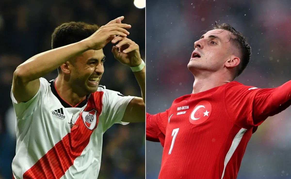 El gol de Turquía, una copia casi idéntica al festejo del Pity en Madrid.
