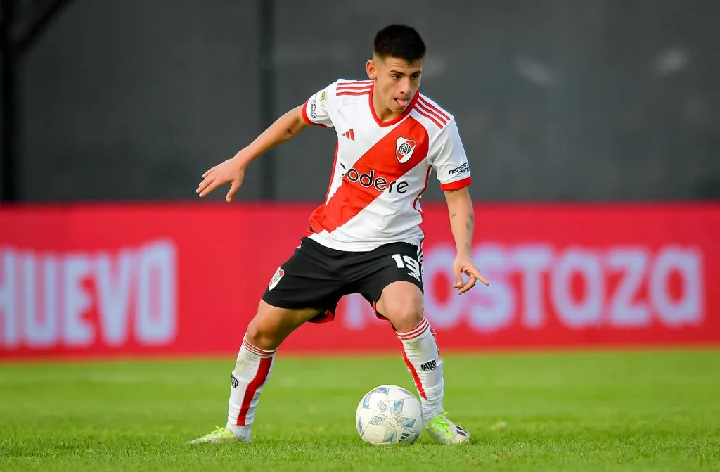 River sueña con retener a Echeverri. (Getty)