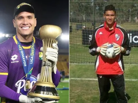 El arquero que salió campeón en Colombia y se formó en las inferiores de River
