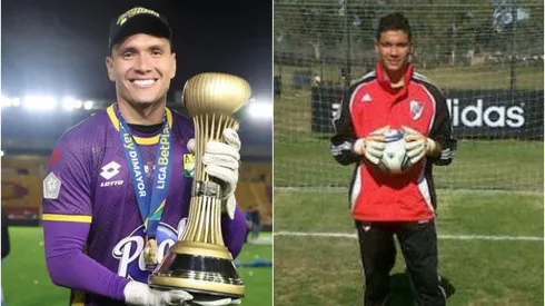 Aldair Quintana, el arquero que se formó en River y viene de ser campeón en Colombia.