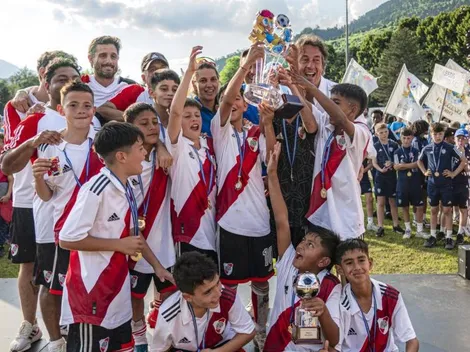 La Sub 13 de River gritó campeón en Italia eliminando a varios gigantes