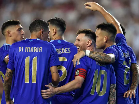 Con Enzo Fernández y minutos de Julián Álvarez, Argentina goleó a Guatemala en la previa de la Copa América