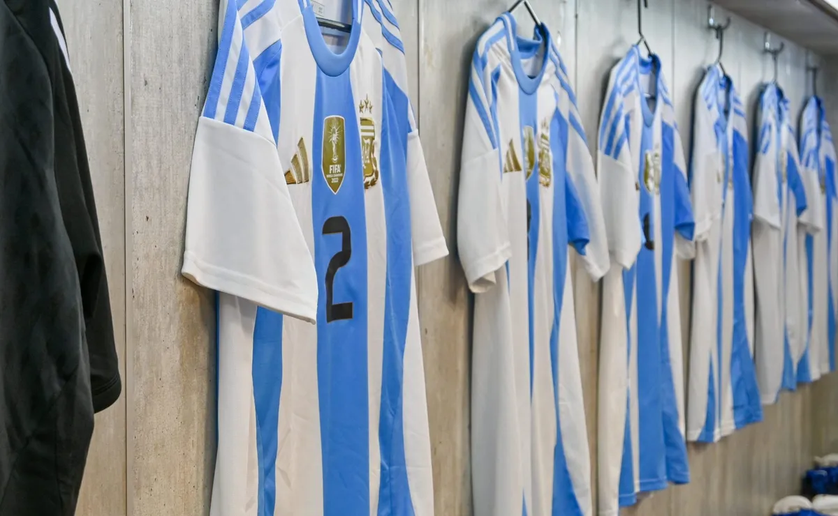 La formación de Argentina ante Guatemala.