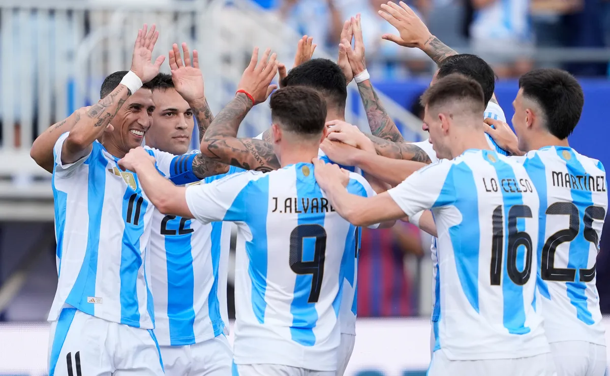 Argentina se mide con Guatemala en un amistoso. Getty