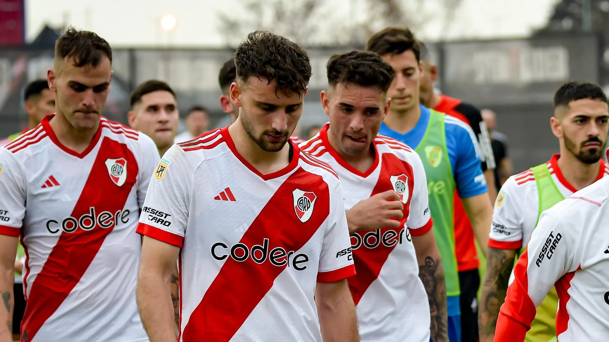 River se fue con una derrota ante Riestra. (Getty)