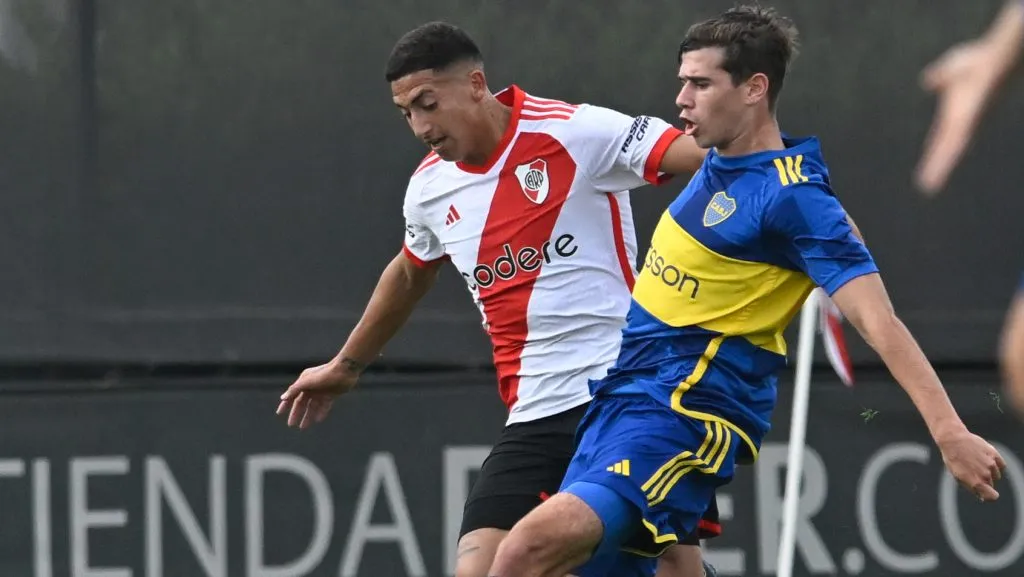 Lautaro Godoy, una de las grandes figuras de River en el superclásico de Reserva del torneo pasado.