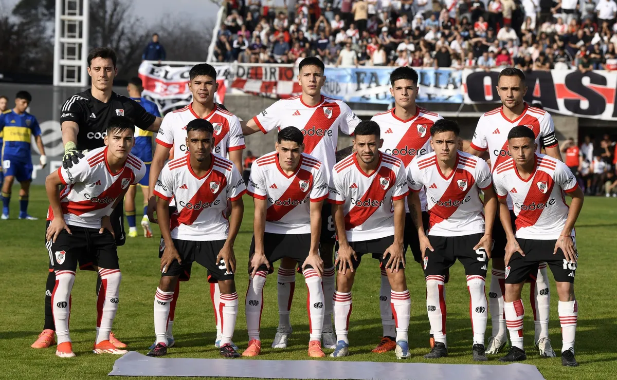 La Reserva de River va por la final de la Copa Proyección ante Lanús. Foto: LPM / Diego Haliasz.