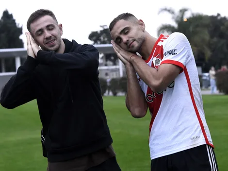 Emotivo reencuentro de los hermanos Peña Biafore: gol, dedicatoria y festejo en dupla