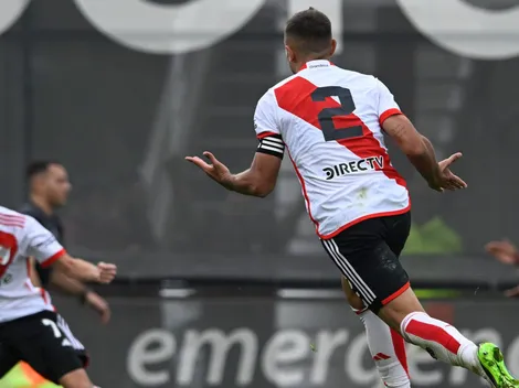 Leandro Peña: la emoción del festejo del gol, ¿y posible lesión?