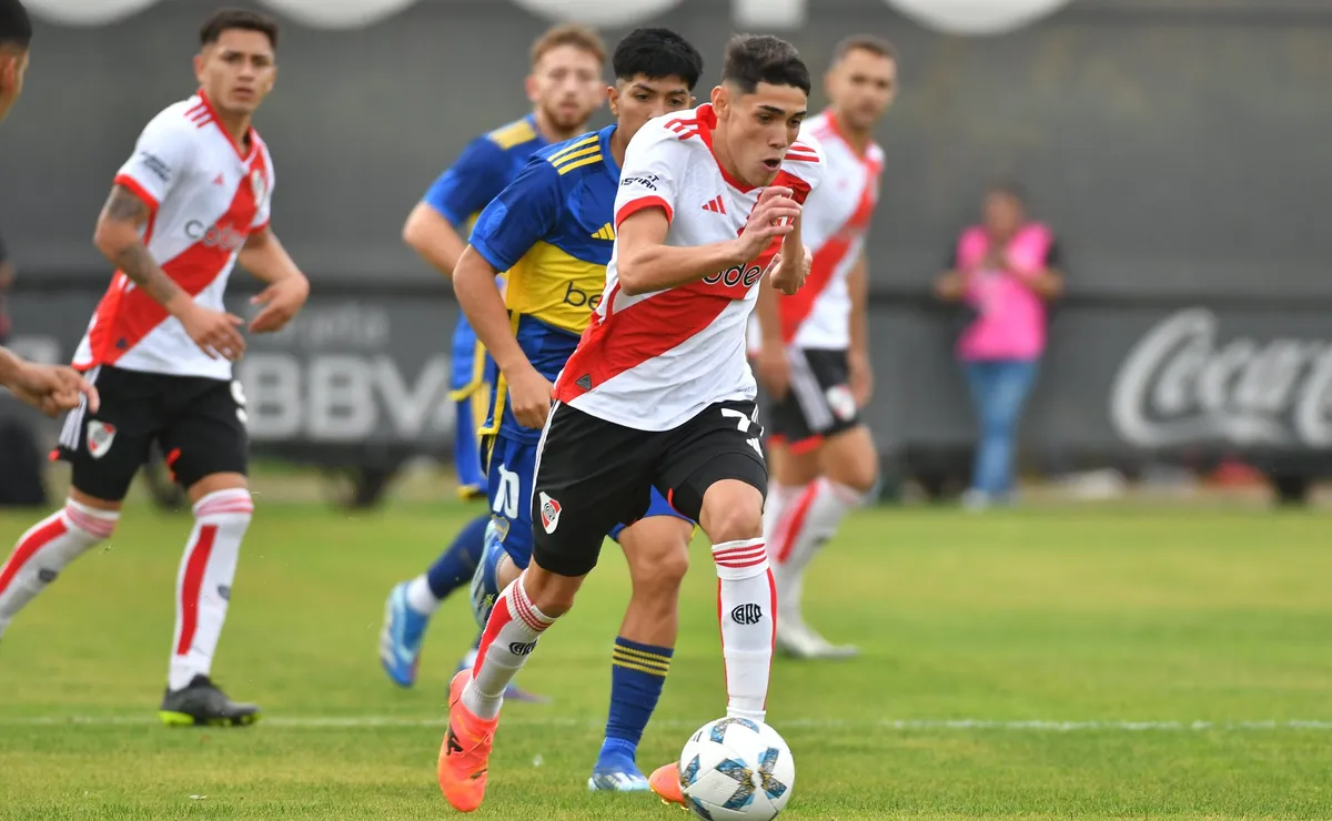 La Reserva de River visita a Boca el domingo (Foto: @RiverPlate).