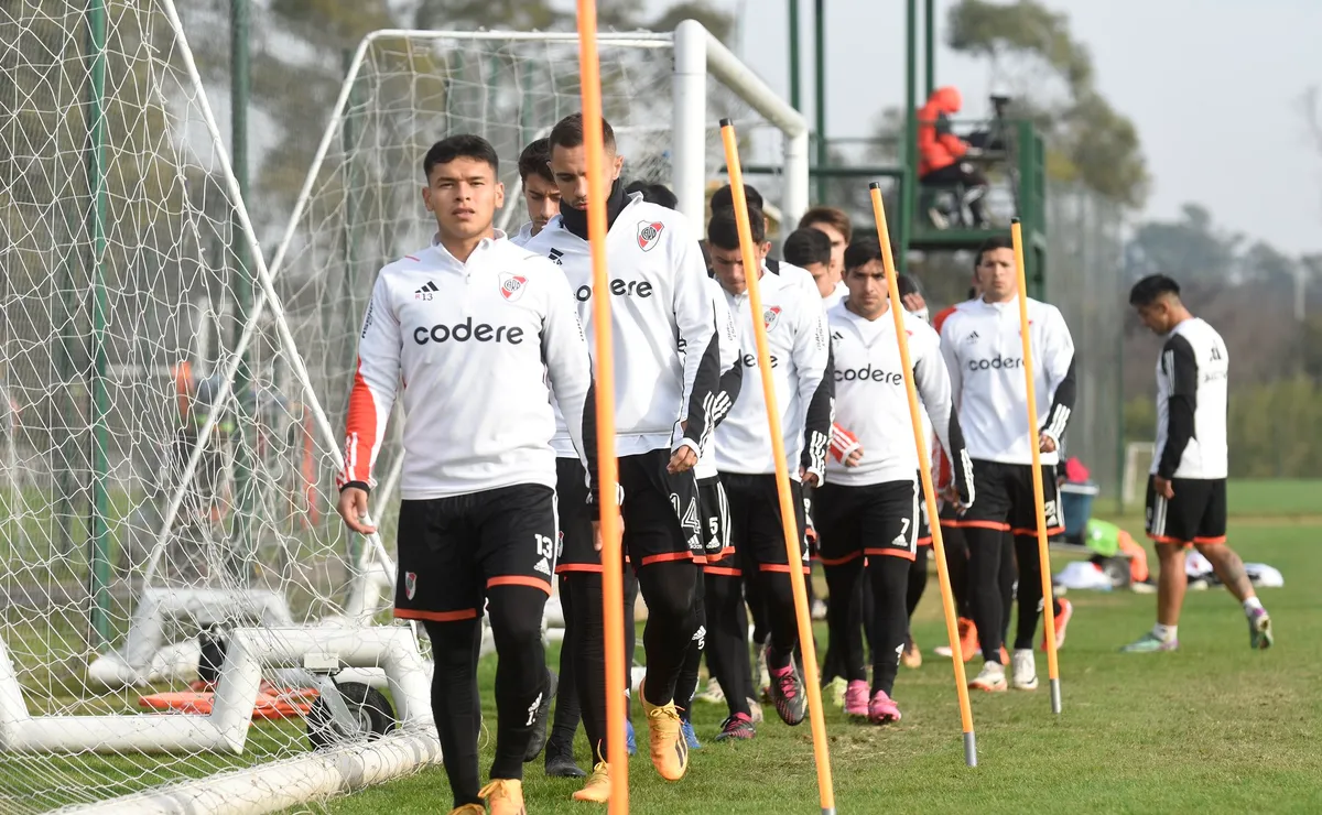 La Reserva de River se prepara para el Superclásico (Foto @RiverPlate).
