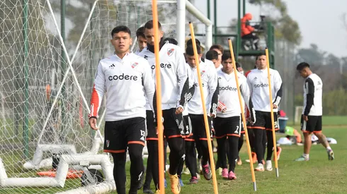La Reserva de River se prepara para el Superclásico (Foto @RiverPlate).
