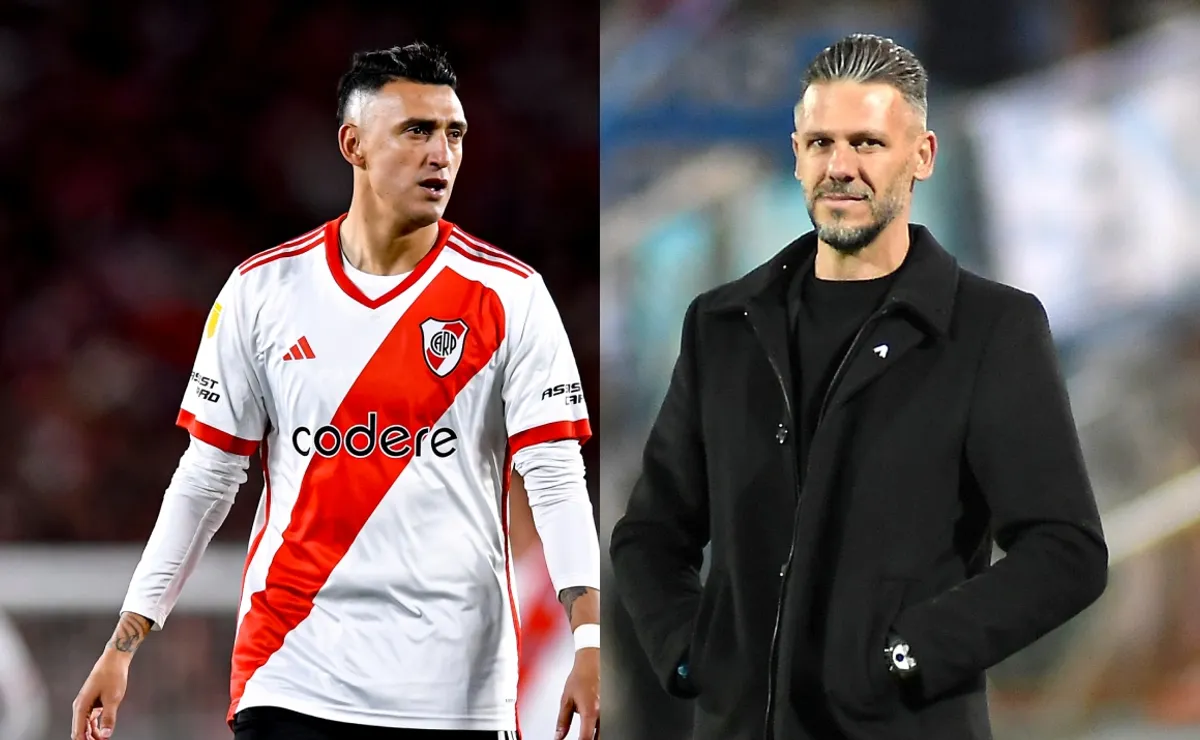 Matías Suárez reveló detalles de su salida de River y su relación con Demichelis (Getty).