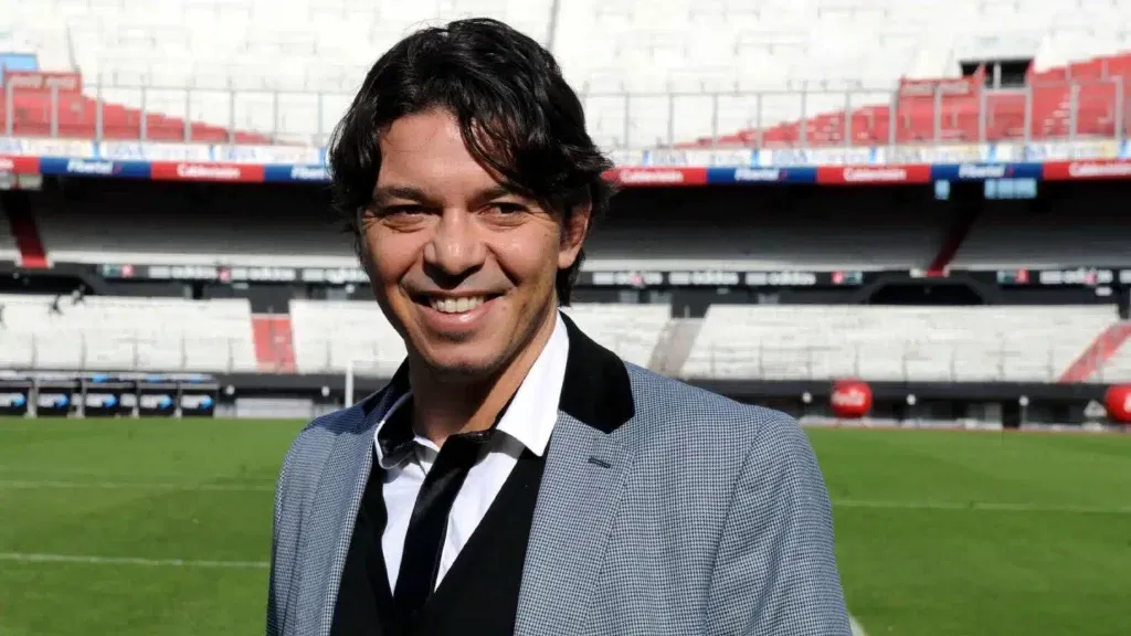 Marcelo Gallardo, en 2014, cuando asumió en River.