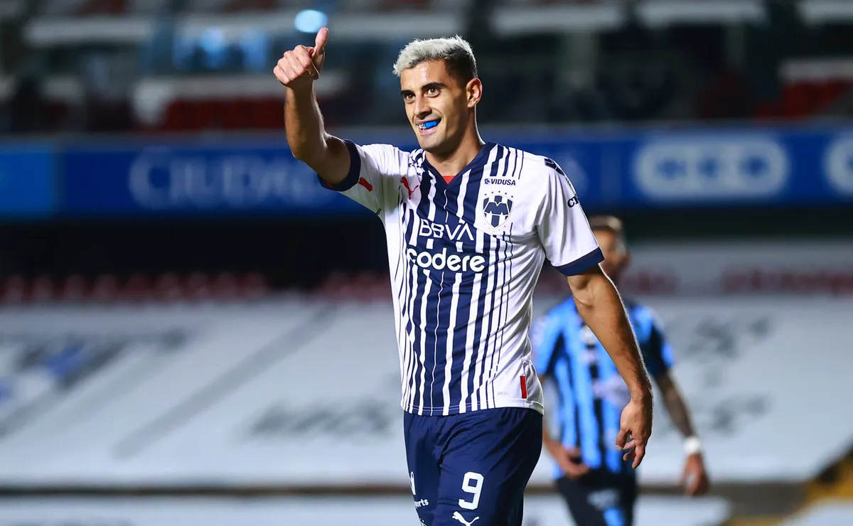 Germán Berterame sonó en River y busca salir de México. Foto: Getty