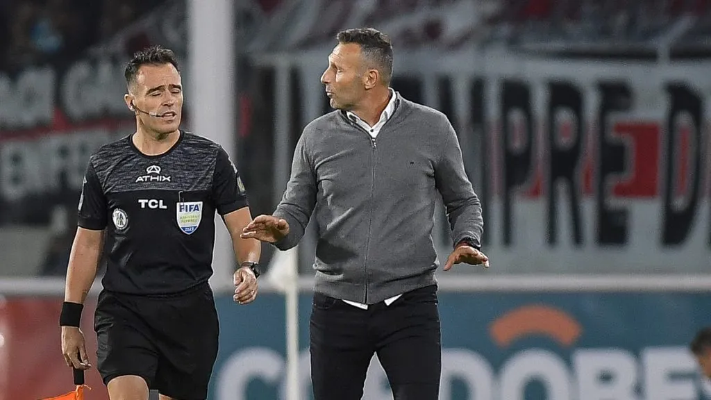 Walter Ribonetto palpitó el cruce entre River y Talleres por los octavos de la Copa Libertadores.